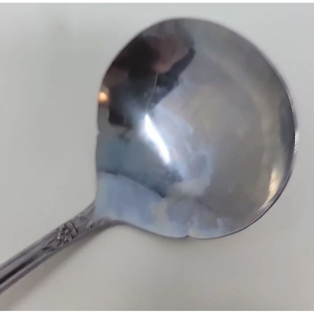 Stanley Roberts Rogers Co Dream Rose Pattern Ladle 6 3/8